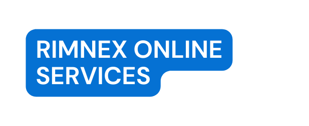 RIMNEX ONLINE SERVICES